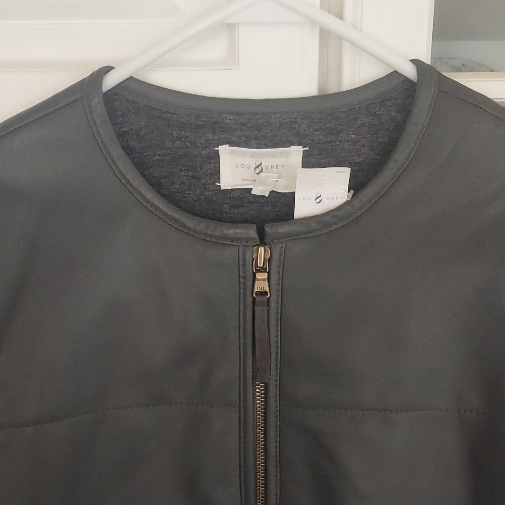 Lou And Grey Leather Jacket Size S